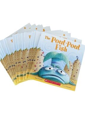 CHILDREN’S STORYBOOKS “THE POUT POUT FISH” BY DEBORAH DIESEN BUNDLE OF 15 NEW